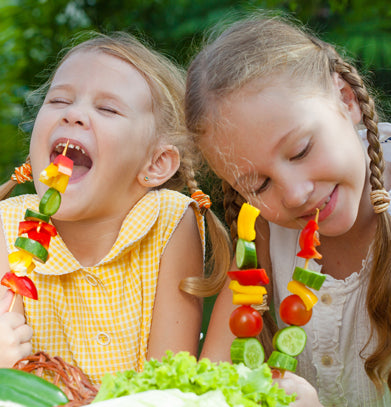 Come far mangiare frutta e verdura ai bambini