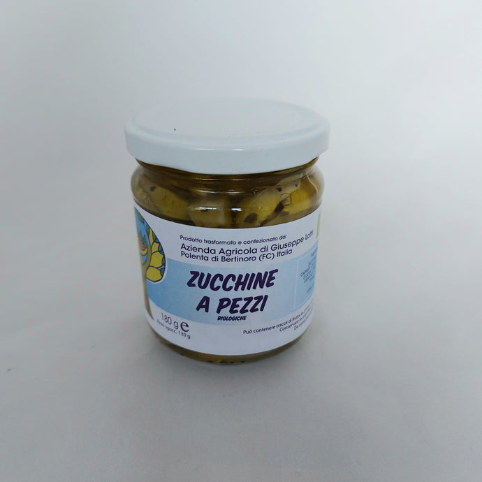 Zucchine a pezzi 180 gr
