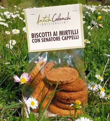 Biscotti ai mirtilli con Senatore Cappelli - Lune Buone