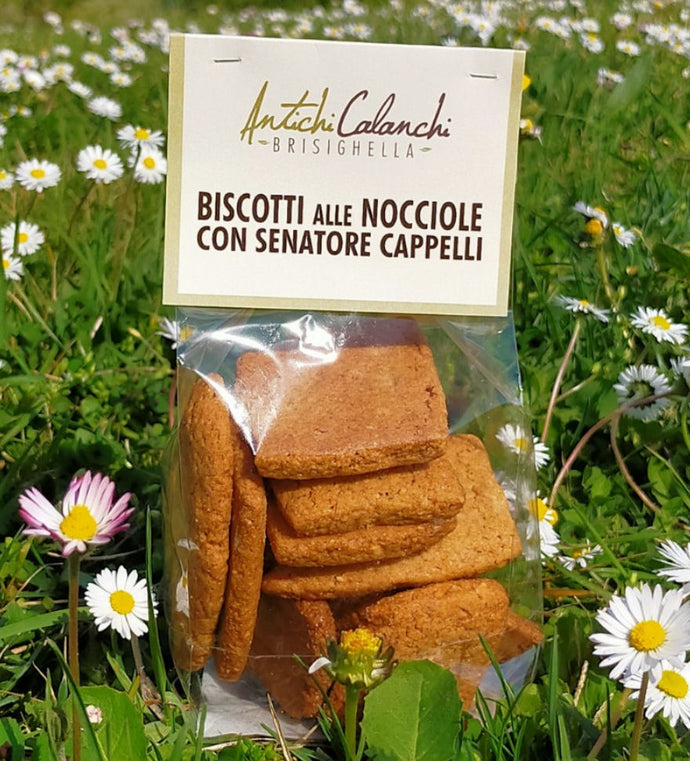 Biscotti alle nocciole con Senatore Cappelli - Lune Buone