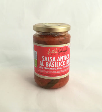 Salsa Antica al basilico Bio 280 g - Lune Buone