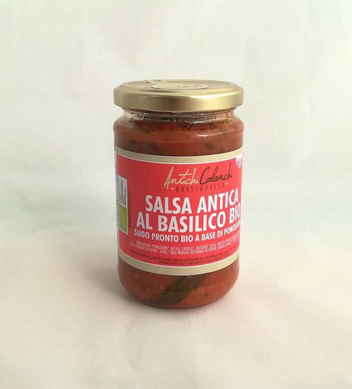 Salsa Antica al basilico Bio 280 g - Lune Buone