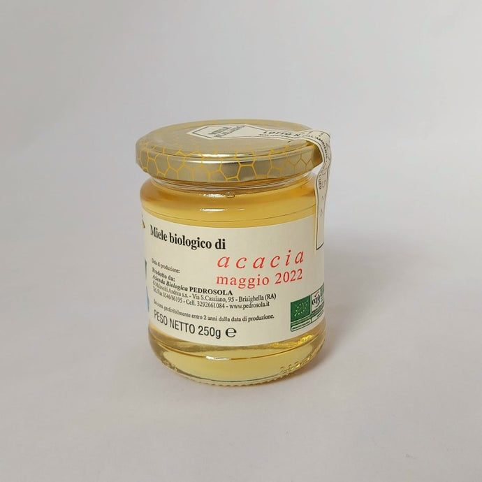 Miele biologico di acacia gr 250